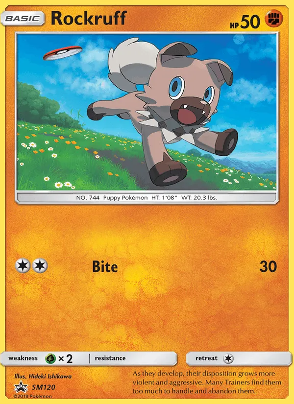 Carte Rocabot — SM Black Star Promos