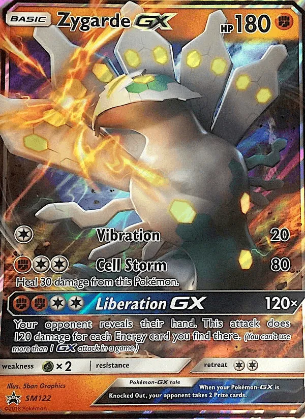 Carte Zygarde GX — SM Black Star Promos