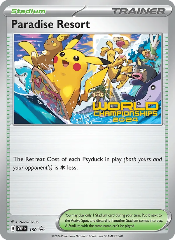 Carte Hôtel « Au paradis des Pokémon » — SV Black Star Promos