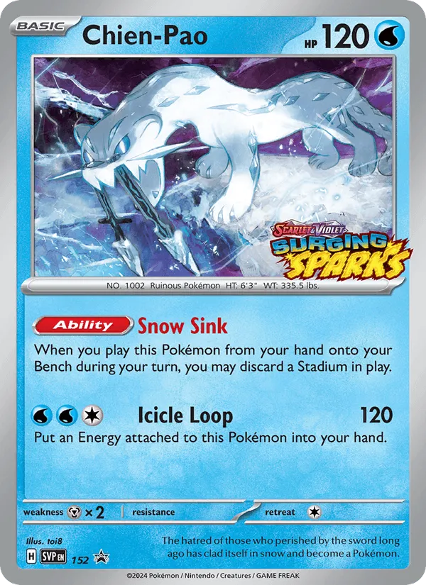Carte Baojian — SV Black Star Promos