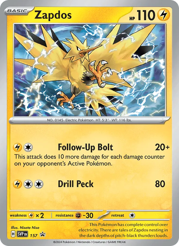 Carte Électhor — SV Black Star Promos