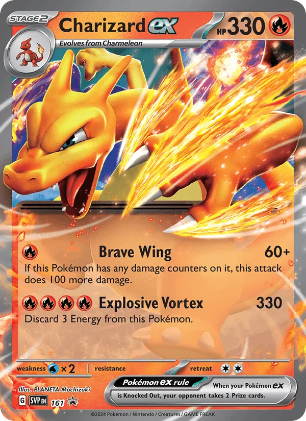 Carte Dracaufeu ex — SV Black Star Promos