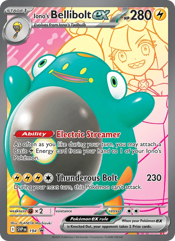 Carte Ampibidou ex de Mashynn — SV Black Star Promos