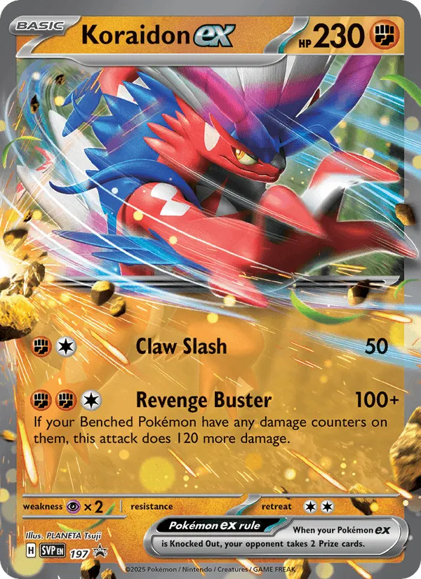 Carte Koraidon ex — SV Black Star Promos