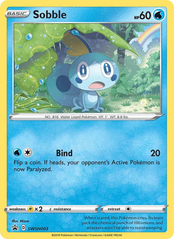 Carte Sobble — SWSH Black Star Promos