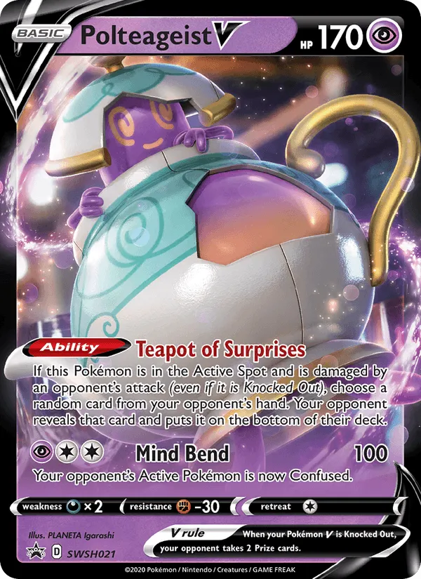 Carte Polthégeist V — SWSH Black Star Promos