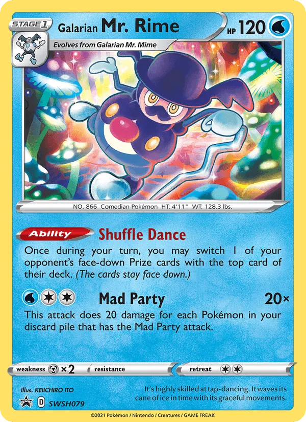 Carte M. Glaquette de Galar — SWSH Black Star Promos
