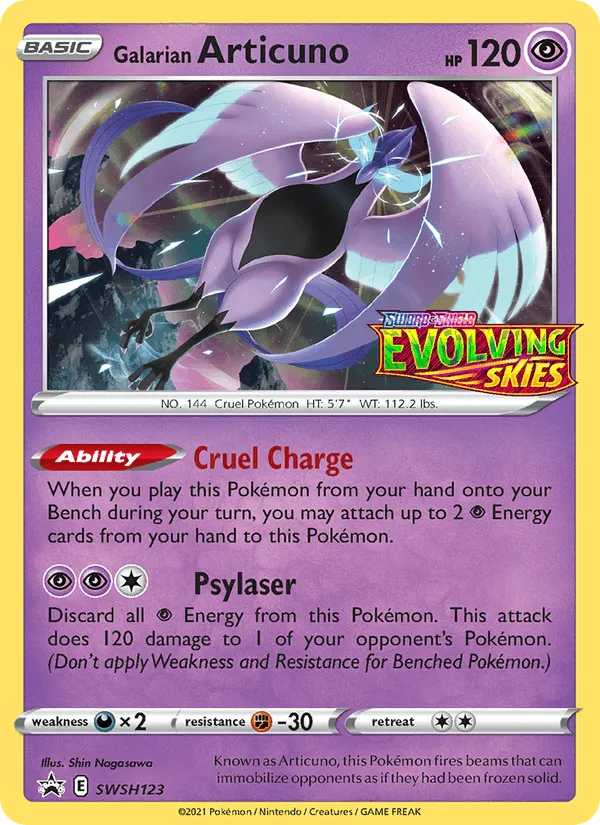 Carte Artikodin de Galar — SWSH Black Star Promos