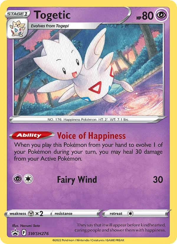 Carte Togetic — SWSH Black Star Promos