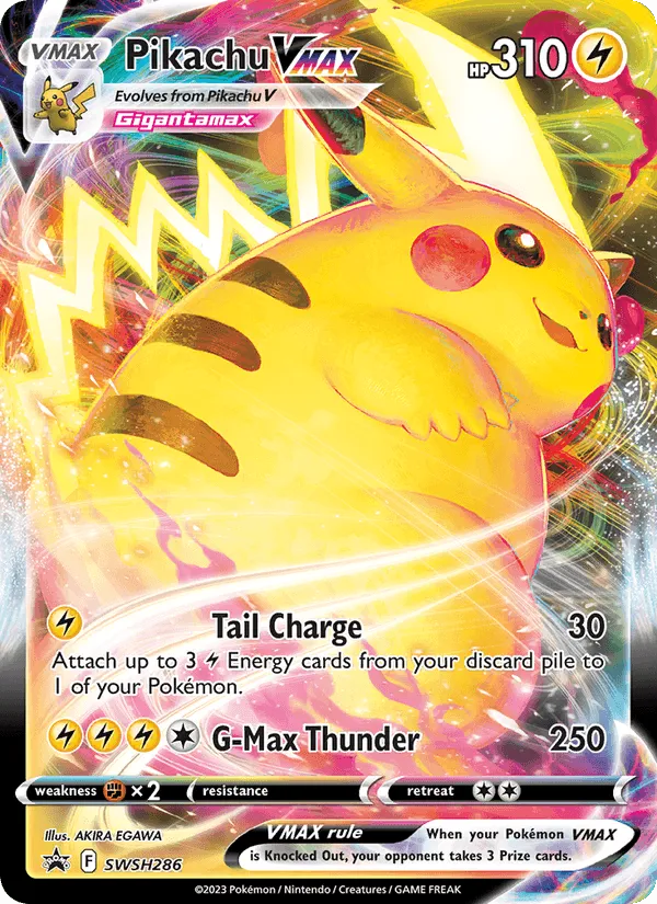 Carte Pikachu VMAX — SWSH Black Star Promos