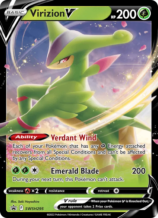 Carte Viridium V — SWSH Black Star Promos
