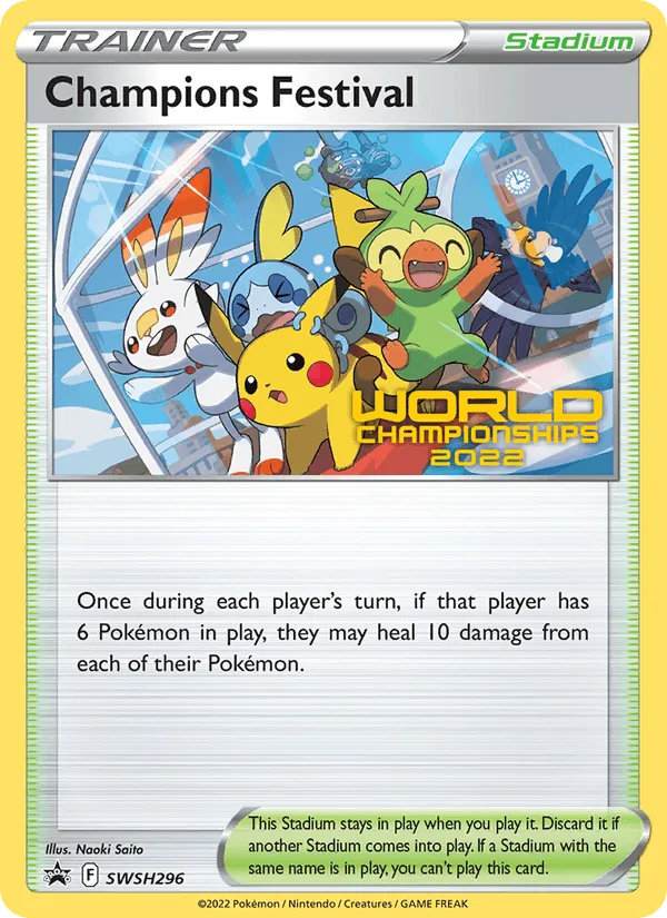 Carte Festival des Champions — SWSH Black Star Promos