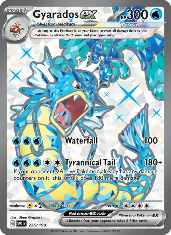 Carte Gyarados ex — Scarlet & Violet