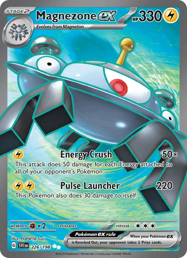 Carte Magnézone ex — Scarlet & Violet