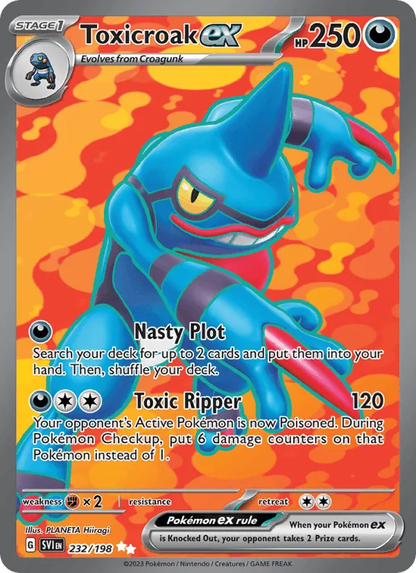 Carte Coatox ex — Scarlet & Violet