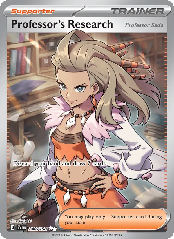 Carte Professor's Research — Scarlet & Violet