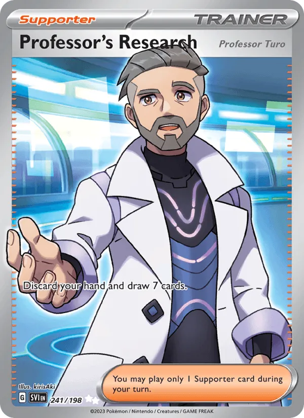 Carte Professor's Research — Scarlet & Violet