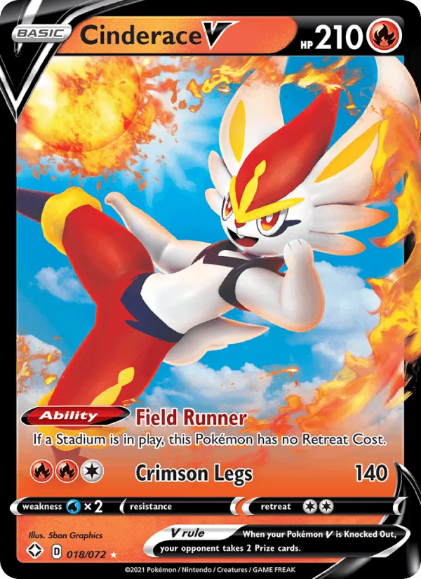 Carte Pyrobut V — Shining Fates