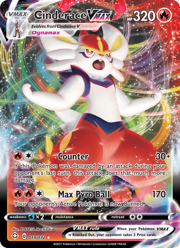 Carte Pyrobut VMAX — Shining Fates