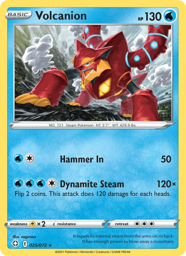 Carte Volcanion — Shining Fates