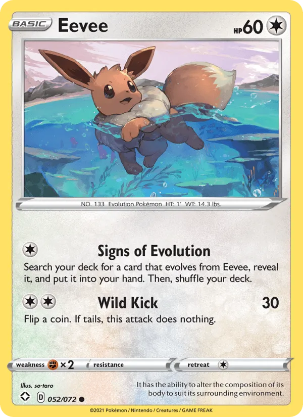 Carte Évoli — Shining Fates