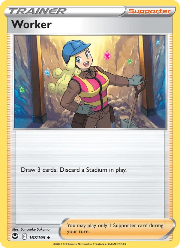 Carte Ouvrière — Silver Tempest