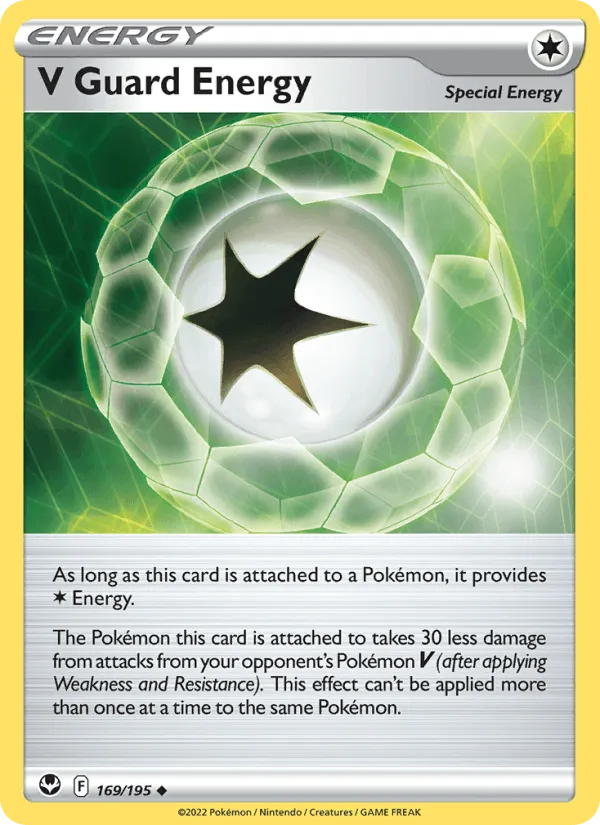 Carte Énergie Garde-V — Silver Tempest
