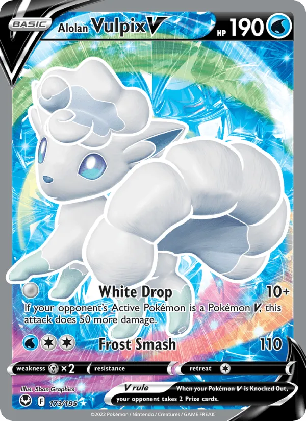 Carte Goupix de Alola V — Silver Tempest