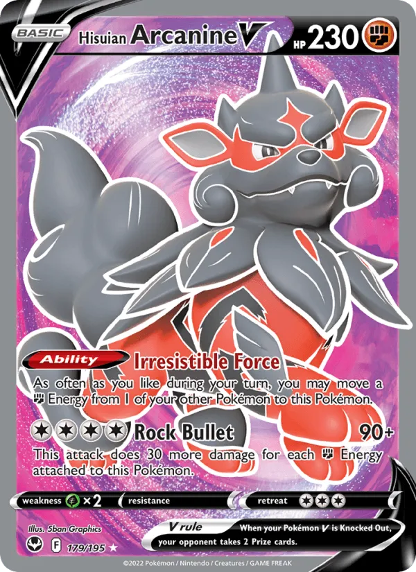 Carte Arcanin de Hisui V — Silver Tempest