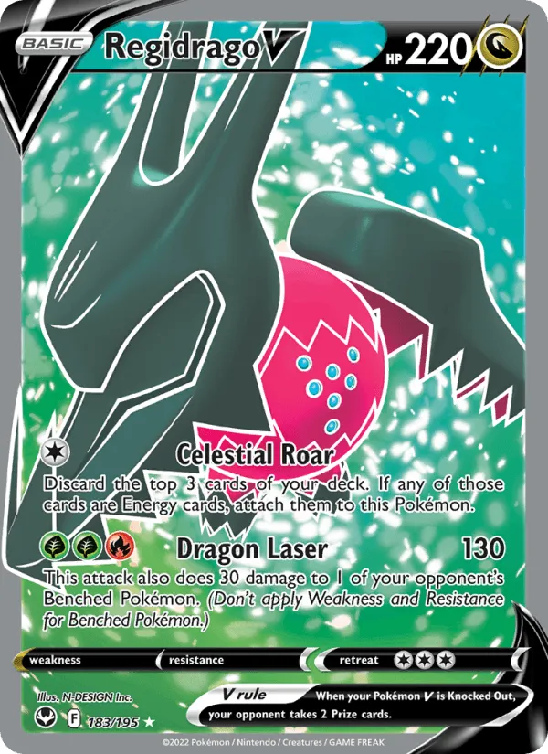 Carte Regidrago V — Silver Tempest