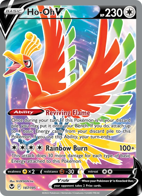 Carte Ho-Oh V — Silver Tempest