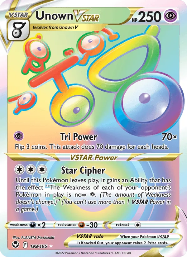 Carte Zarbi VSTAR — Silver Tempest