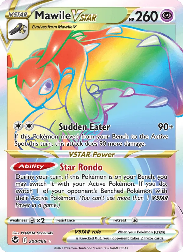 Carte Mysdibule VSTAR — Silver Tempest