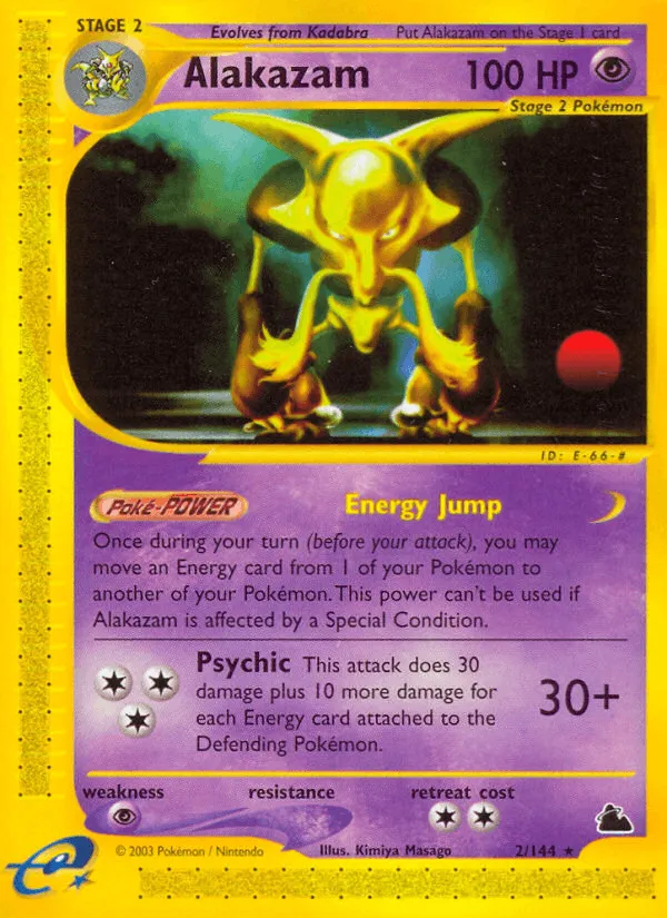 Carte Alakazam — Skyridge
