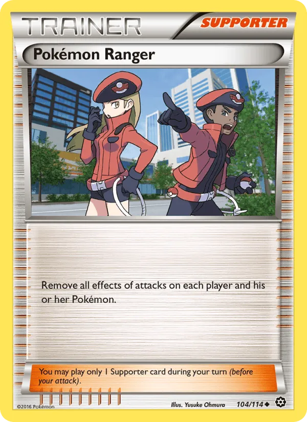 Carte Pokémon Ranger — Steam Siege