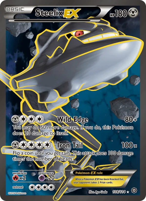 Carte Steelix EX — Steam Siege