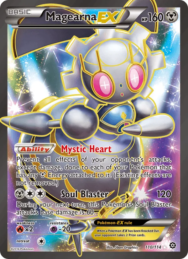 Carte Magearna EX — Steam Siege