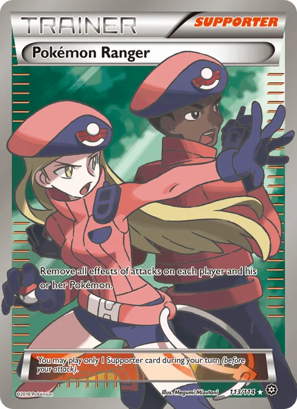 Carte Pokémon Ranger — Steam Siege