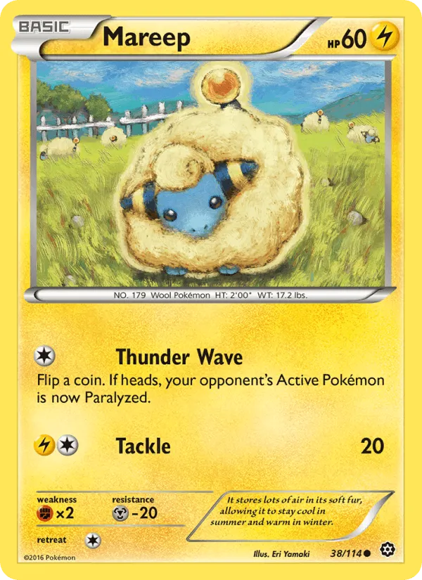 Carte Mareep — Steam Siege