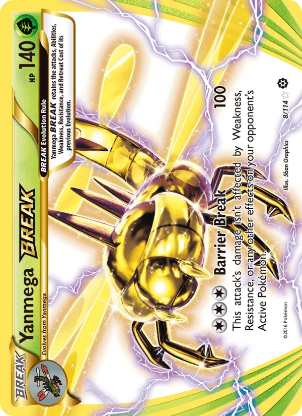 Carte Yanmega BREAK — Steam Siege