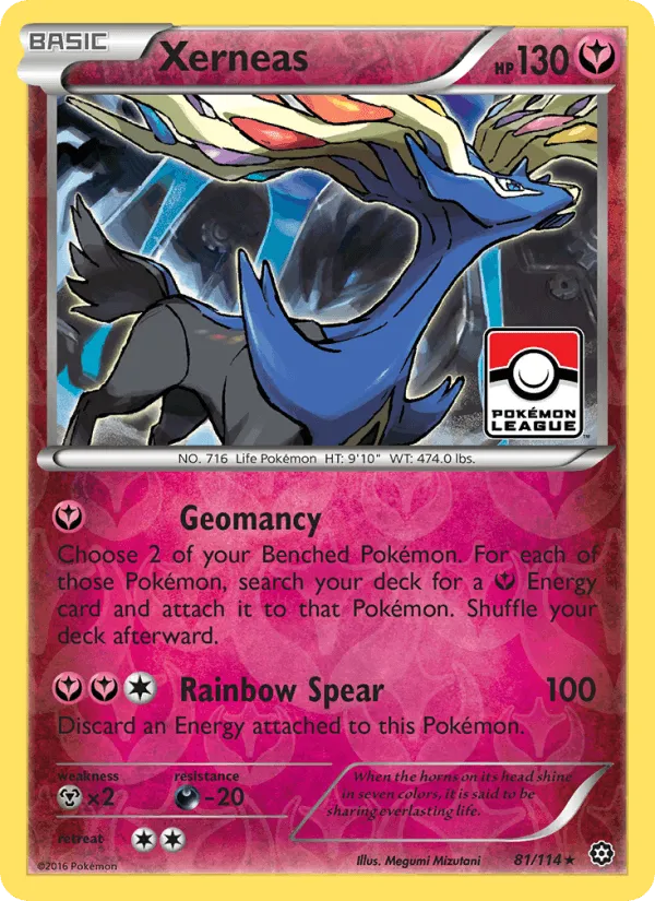 Carte Xerneas — Steam Siege
