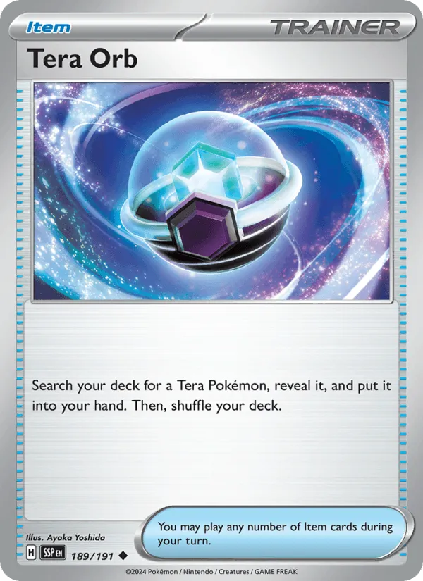 Carte Orbe Téracristal — Surging Sparks