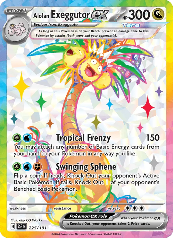 Carte Noadkoko d'Alola ex — Surging Sparks