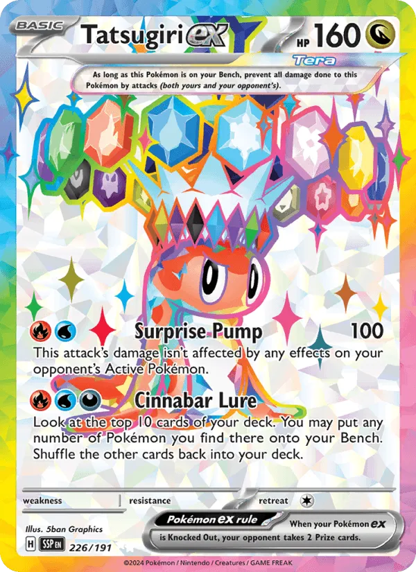 Carte Nigirigon ex — Surging Sparks