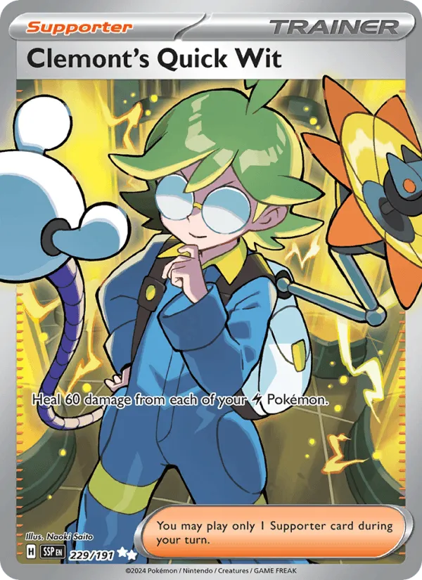 Carte Esprit Vif de Lem — Surging Sparks