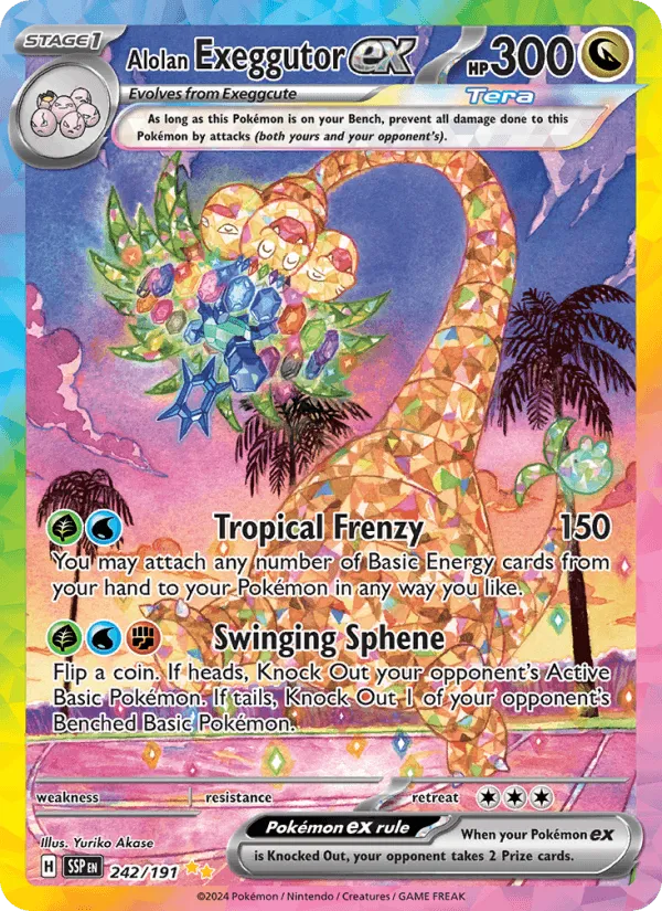 Carte Noadkoko d'Alola ex — Surging Sparks