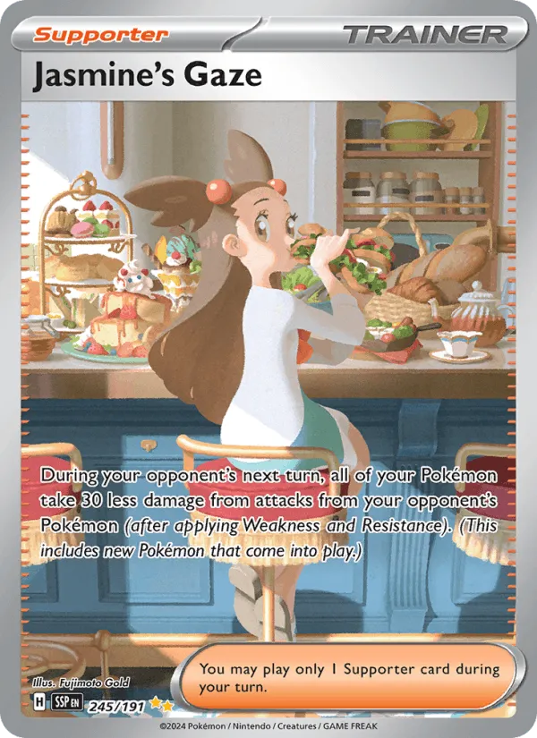 Carte Regard de Jasmine — Surging Sparks