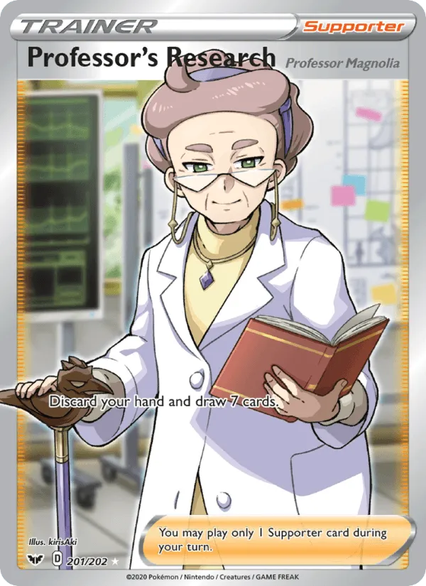Carte Professor's Research — Sword & Shield
