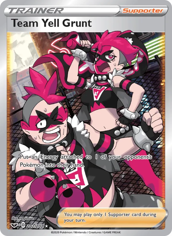 Carte Sbire de la Team Yell — Sword & Shield