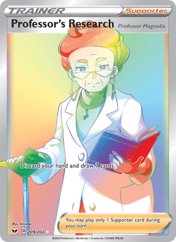Carte Professor's Research — Sword & Shield